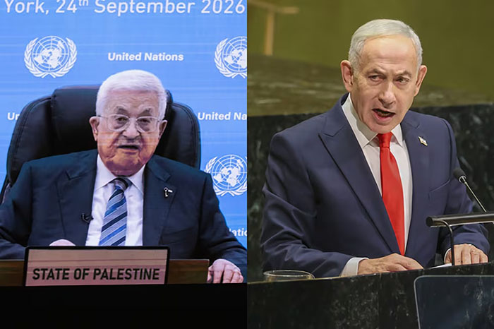 Abbas advirtió que Israel “amenaza la existencia” del pueblo palestino y Netanyahu negó el genocidio